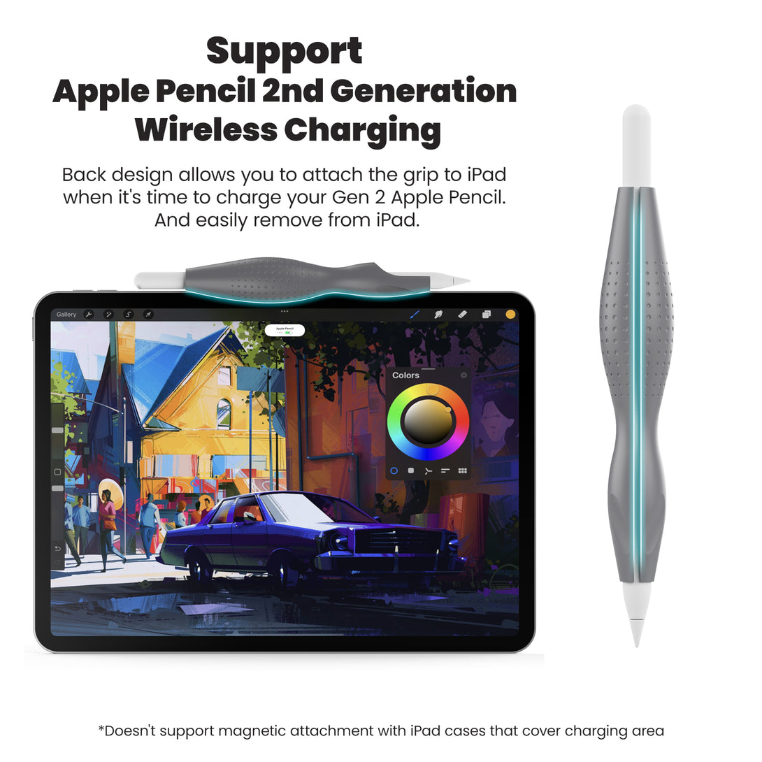 Pencil Grip for Apple Pencil 2nd, 1st, USB-C