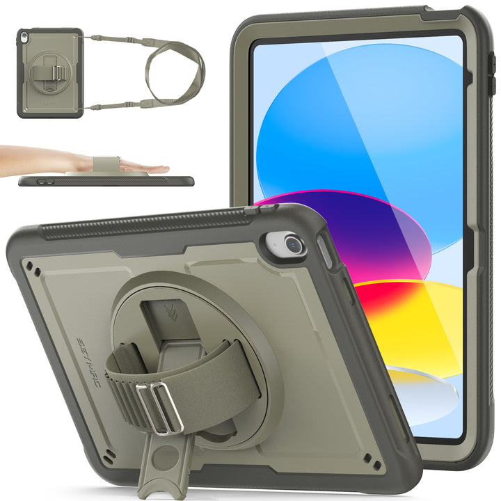 iPad 10th Gen 10.9-inch Case | HEX SHIELD#color_sandstone