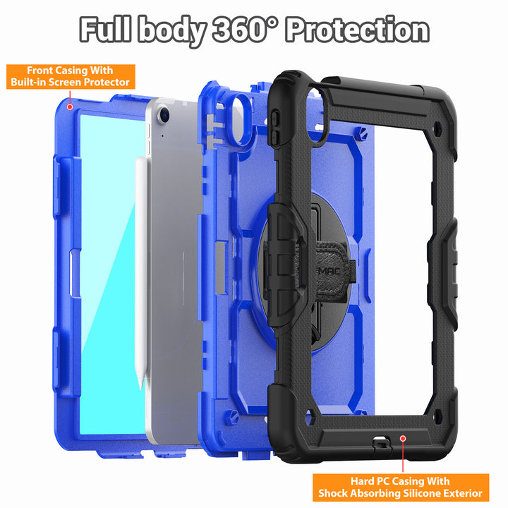 NEW iPad Air 6th Gen 11 inch Rugged Case | FORT-S PRO A8#color_blue