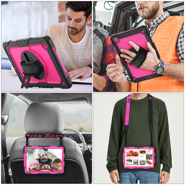 SEYMAC Case for Galaxy Tab A9 PLUS | FORT-S PRO#color_deeppink