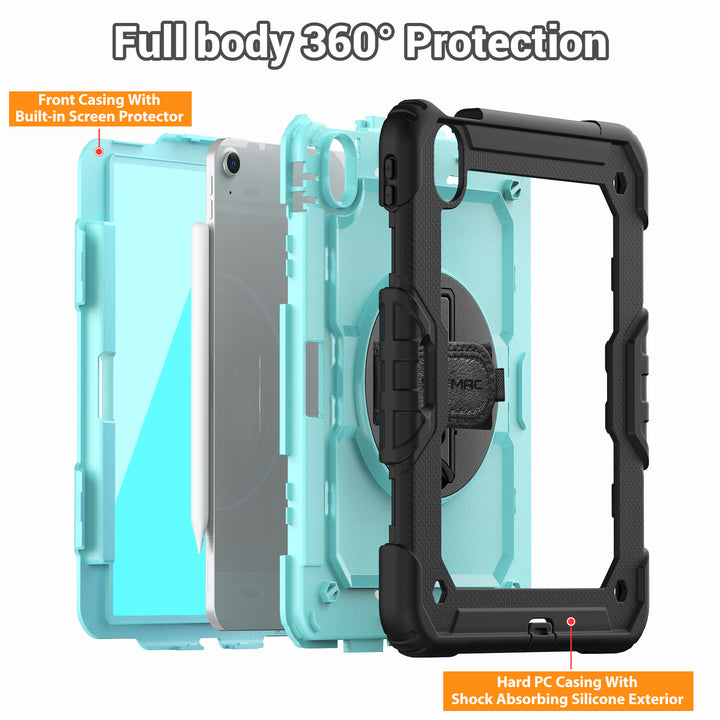NEW iPad Air 6th Gen 11 inch Rugged Case | FORT-S PRO A8#color_skyblue