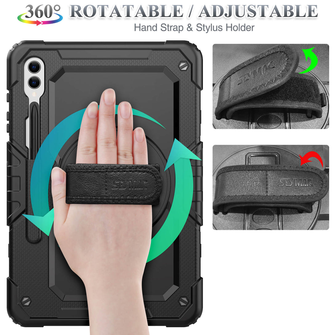 SEYMAC Case for Galaxy Tab S9 FE+ | FORT-S PRO