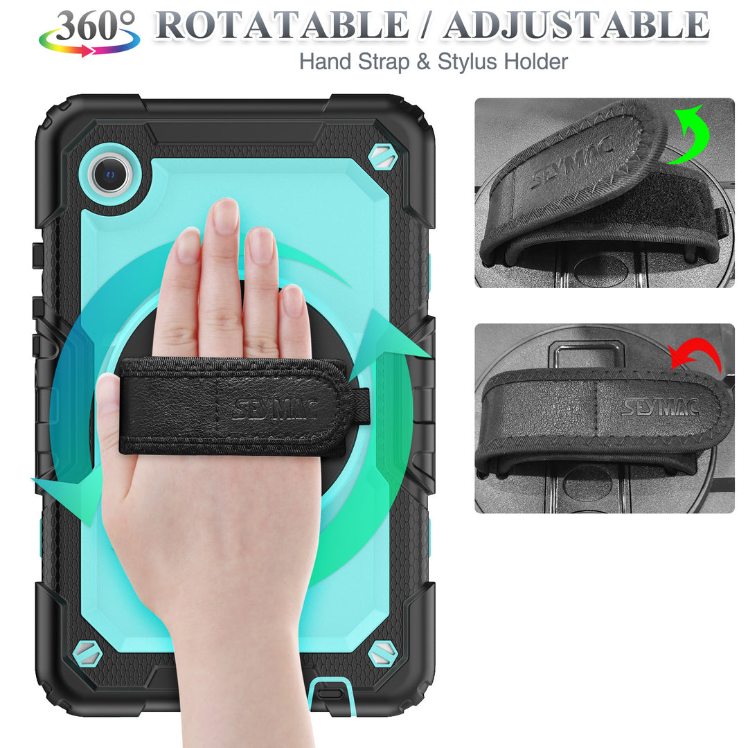 SEYMAC Case for Galaxy Tab A9 | FORT-S PRO#color_skyblue