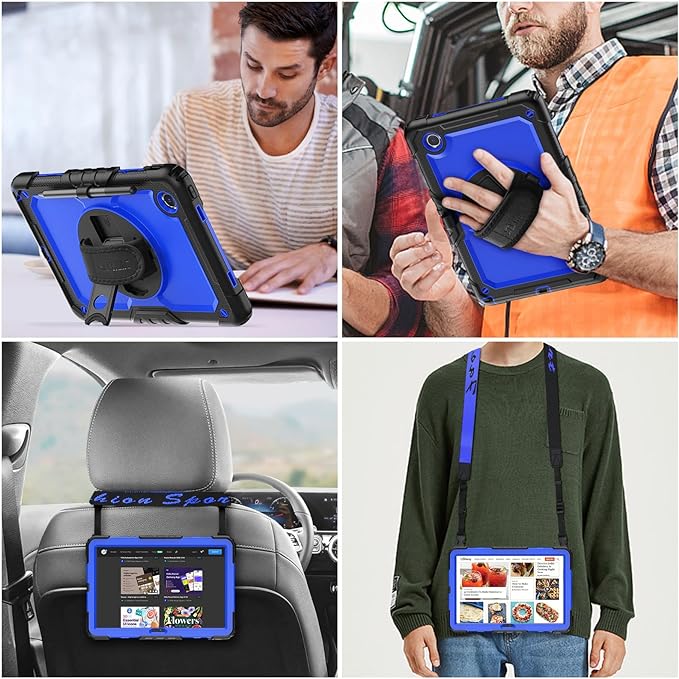 Lenovo Tab M11 11 inch Rugged Case | FORT-S PRO#color_blue