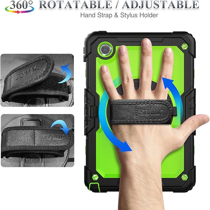 Lenovo Tab M11 11 inch Rugged Case | FORT-S PRO#color_greenyellow