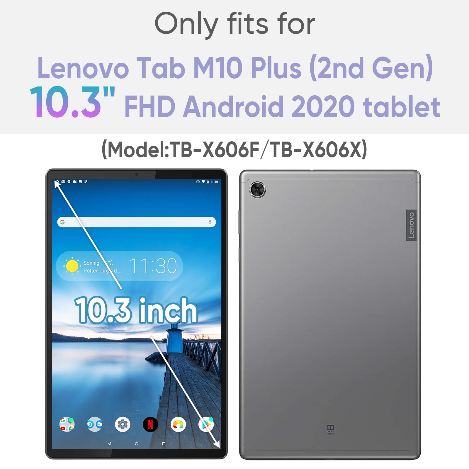 Case for Lenovo Tab M10 Plus 10.6