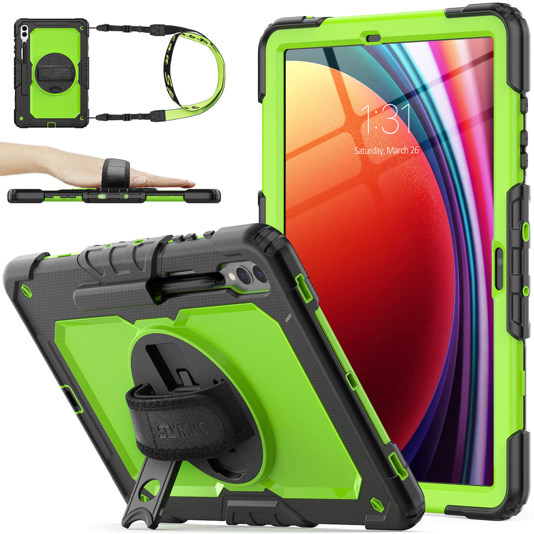 SEYMAC Case for Galaxy Tab S9 FE+ | FORT-S PRO