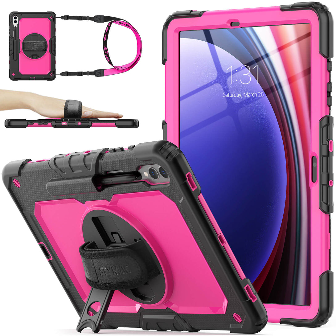 SEYMAC Case for Galaxy Tab S9 FE+ | FORT-S PRO