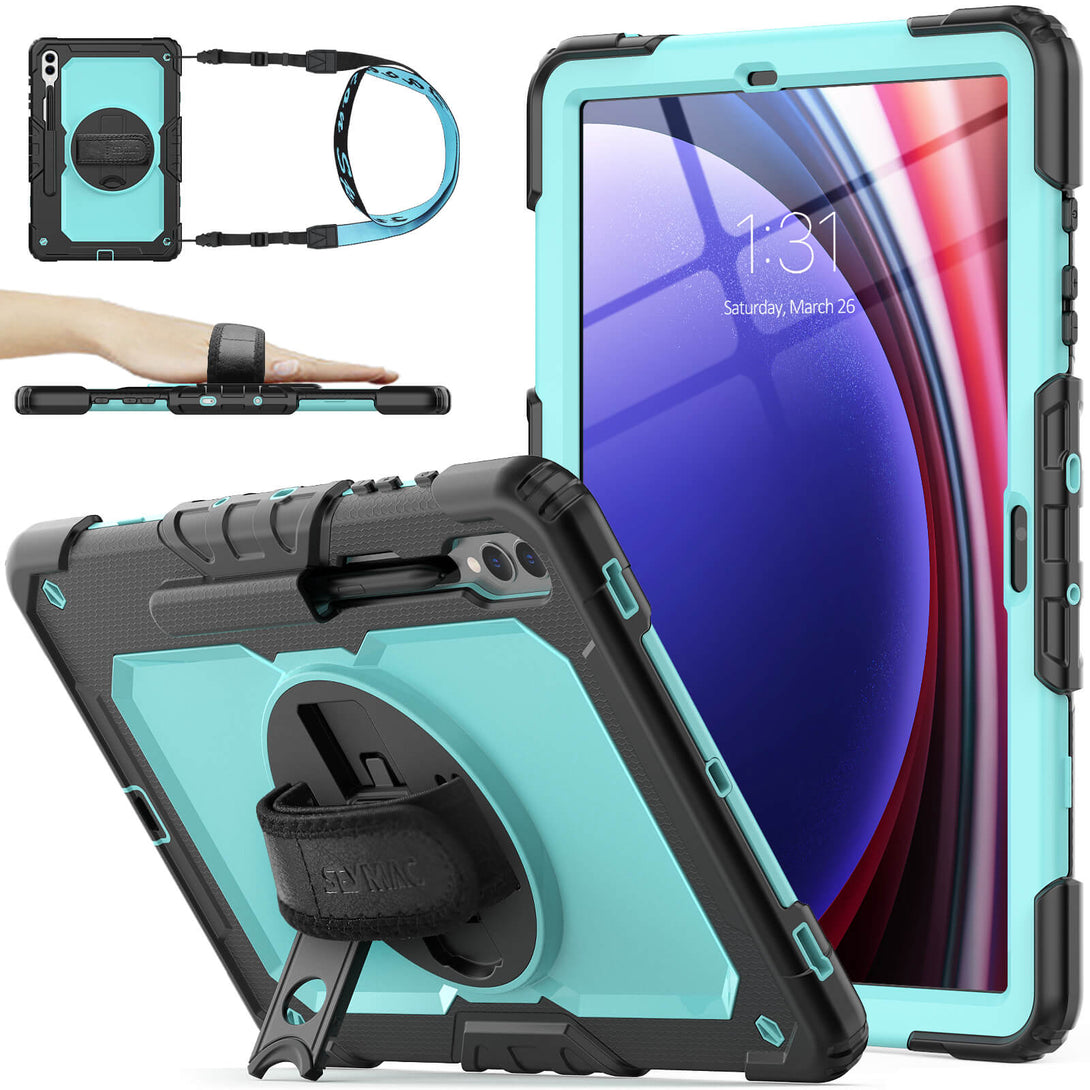 SEYMAC Case for Galaxy Tab S9 FE+ | FORT-S PRO